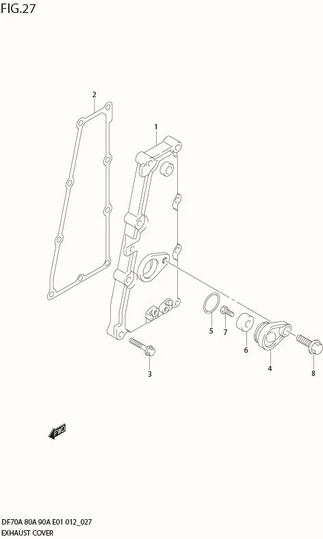 FIG 27  EXHAUST COVER