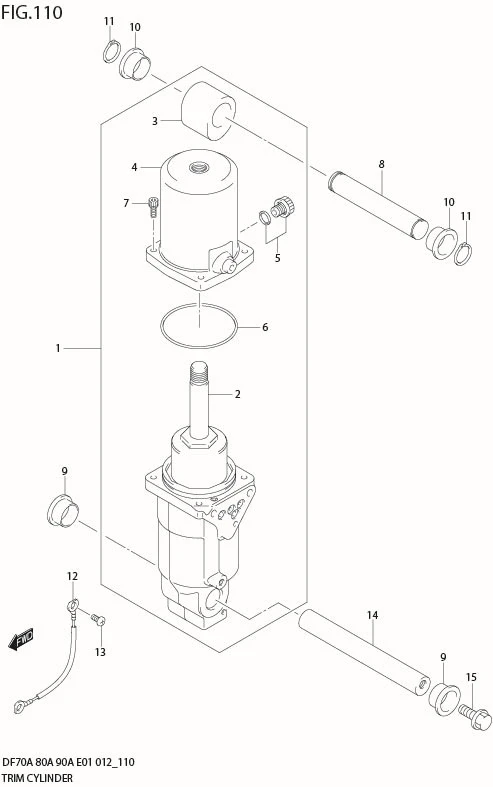 FIG 110 TRIM CYLINDER