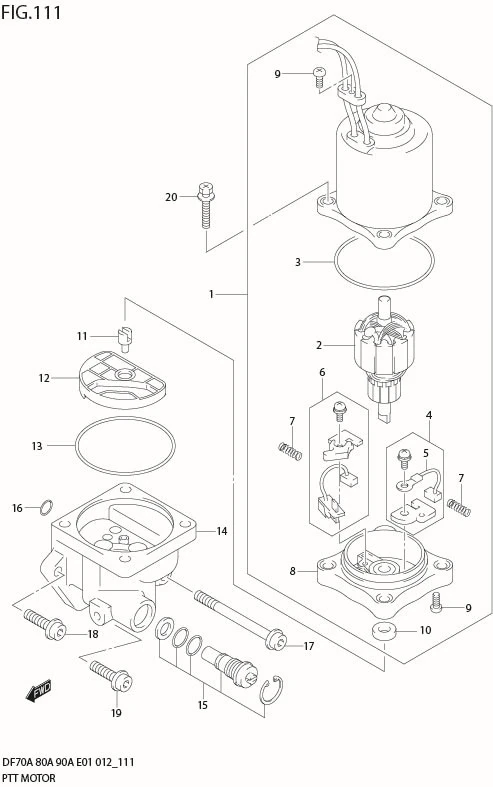 FIG 111 PTT MOTOR