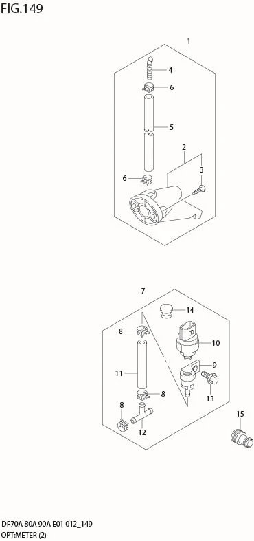 FIG 149 OPT:METER (2) (DF70A E40)