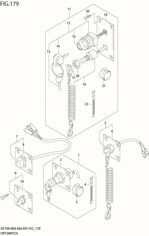 FIG 179 OPT:SWITCH (DF70A E01)