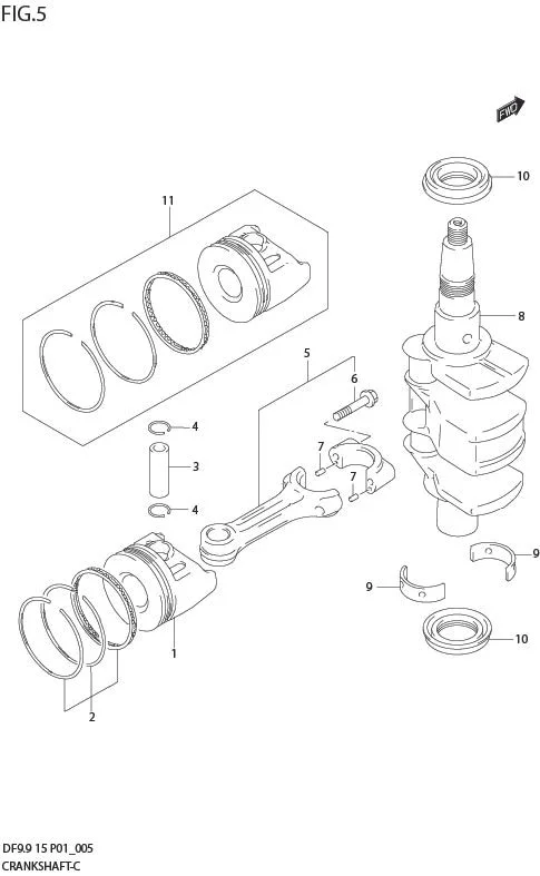 FIG 5   CRANKSHAFT