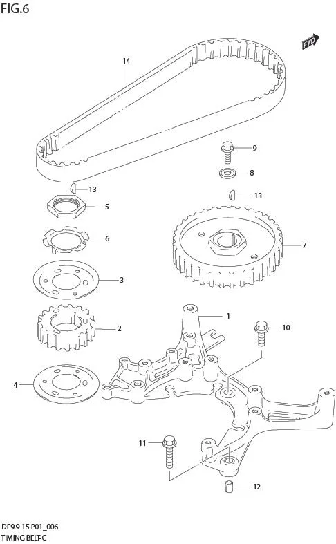 FIG 6   TIMING BELT