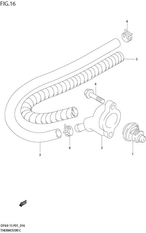 FIG 16  THERMOSTAT