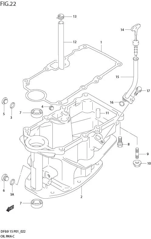 FIG 22  OIL PAN