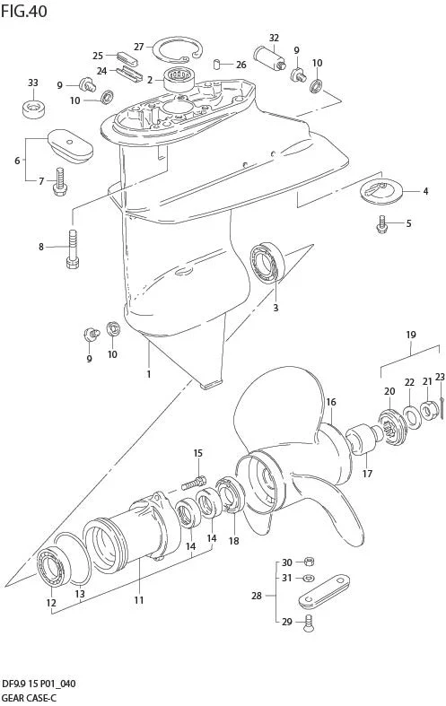 FIG 40  GEAR CASE