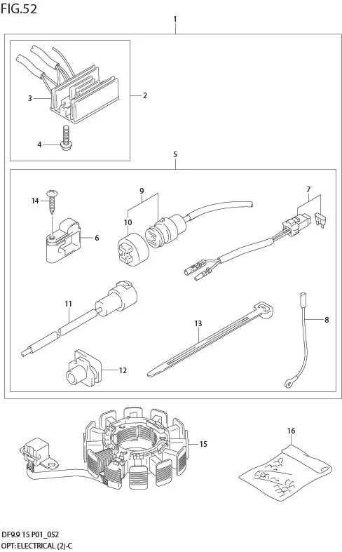 FIG 52  OPT:ELECTRICAL (MODEL:05%)