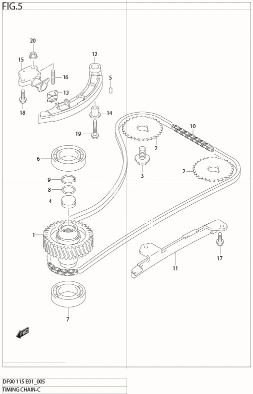 FIG 5   TIMING CHAIN