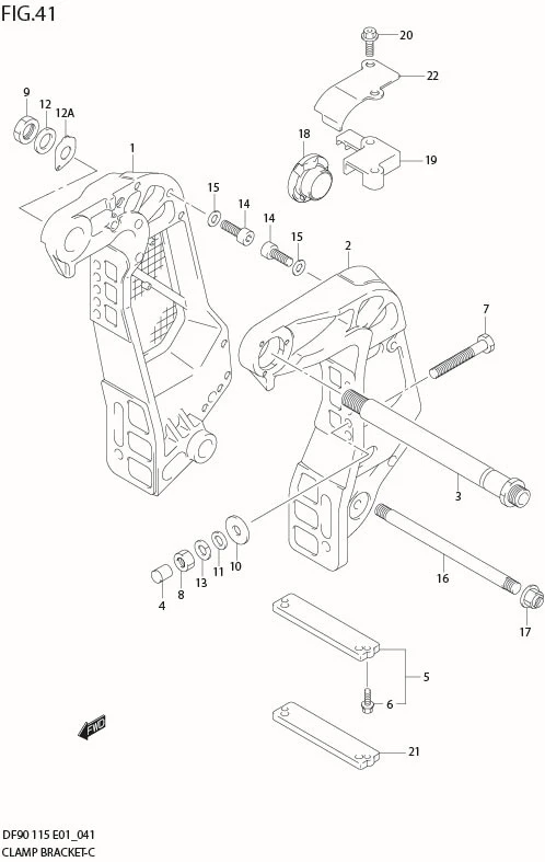 FIG 41  CLAMP BRACKET