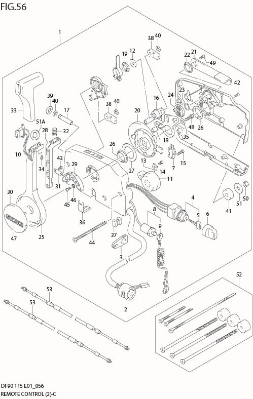 FIG 56  REMOTE CONTROL (MODEL:04)