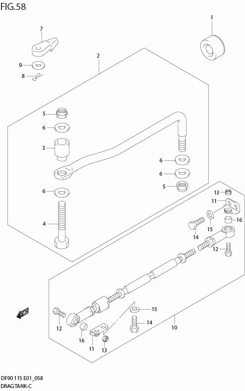 FIG 58  DRAG LINK