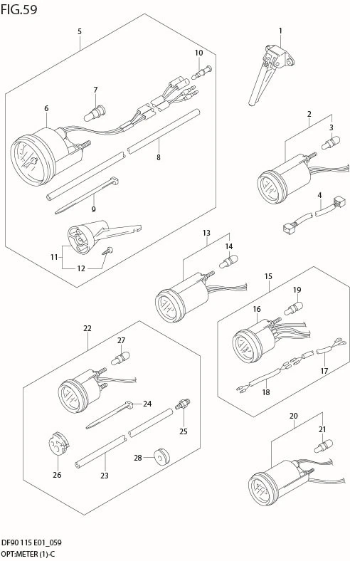 FIG 59  OPT:METER (MODEL:01%04)