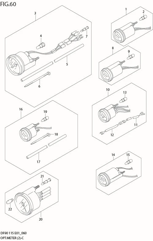 FIG 60  OPT:METER (MODEL:05%)