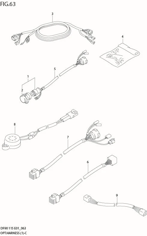 FIG 63  OPT:HARNESS
