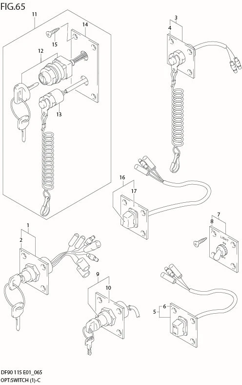 FIG 65  OPT:SWITCH (MODEL:01%04)