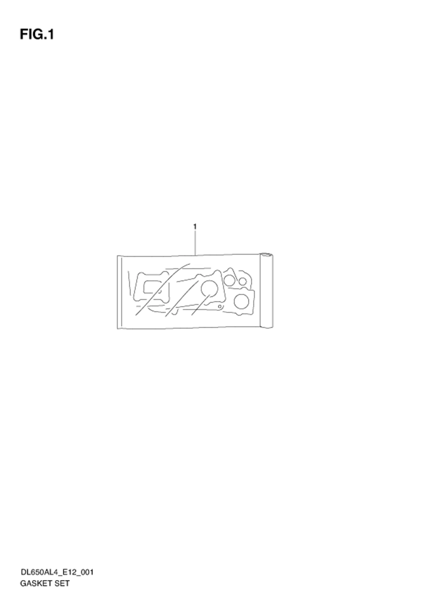 FIG.1 GASKET SET