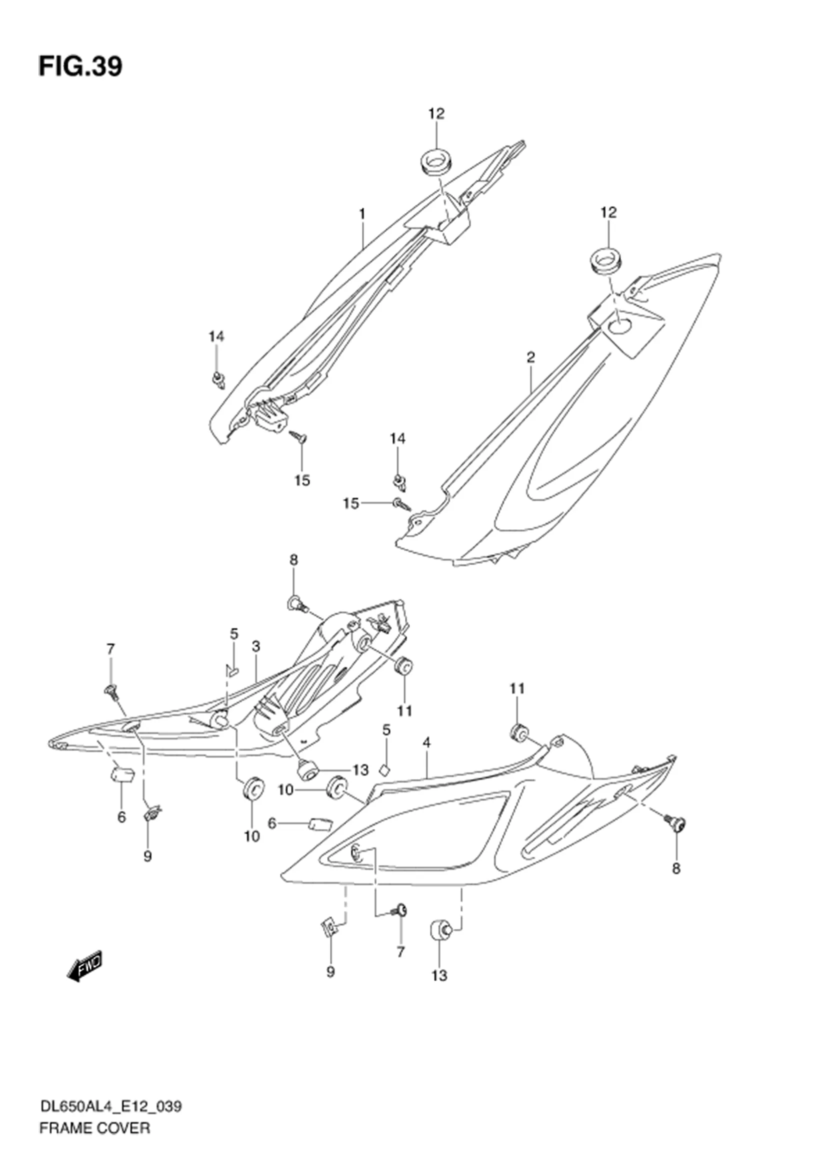FIG.39 FRAME COVER 