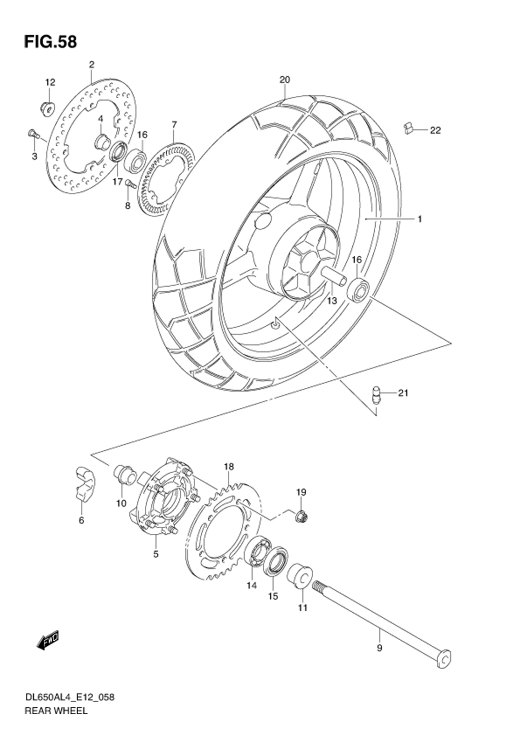 FIG.58 REAR WHEEL 