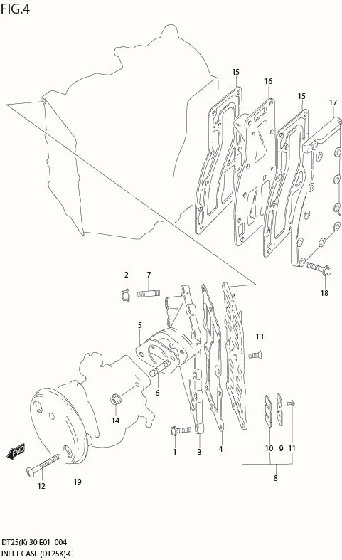 FIG 4   INLET CASE (DT25K)