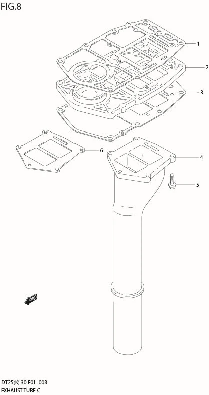 FIG 8   EXHAUST TUBE