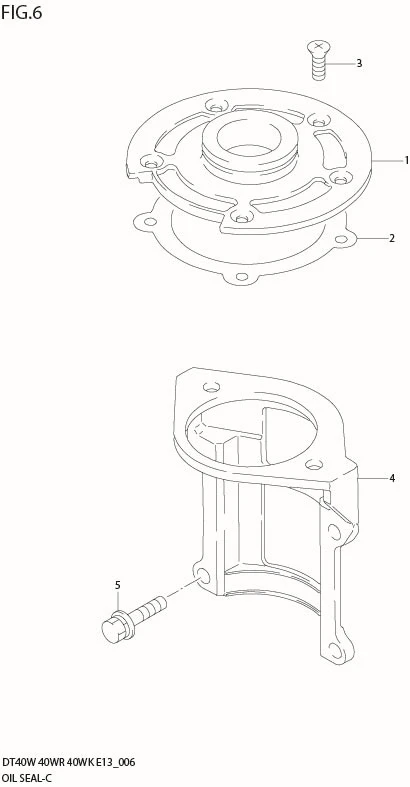 FIG 6   OIL SEAL HOUSING