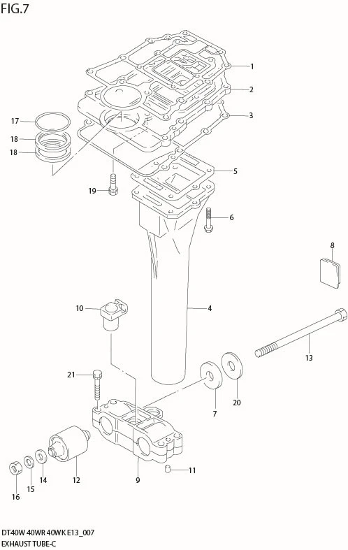 FIG 7   EXHAUST TUBE