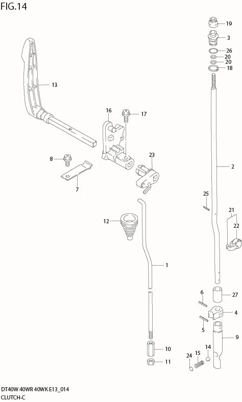 FIG 14  CLUTCH