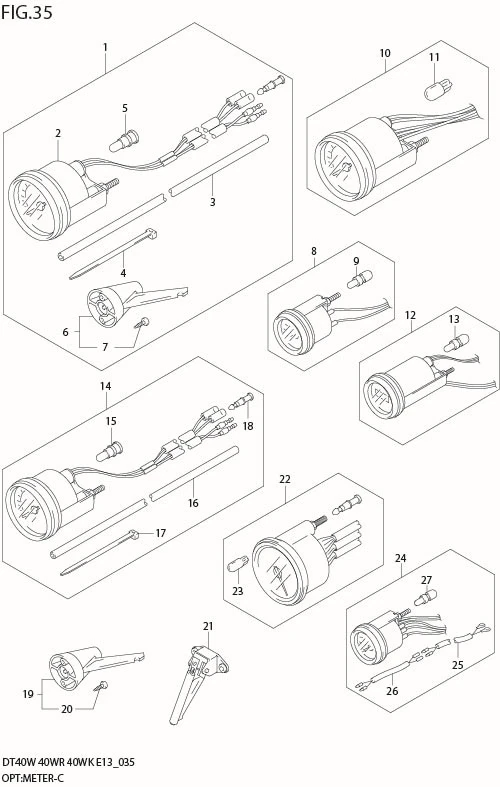 FIG 35  OPT : METER