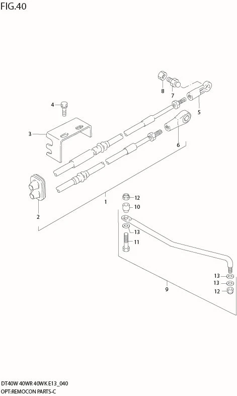 FIG 40  OPT : REMOCON PARTS