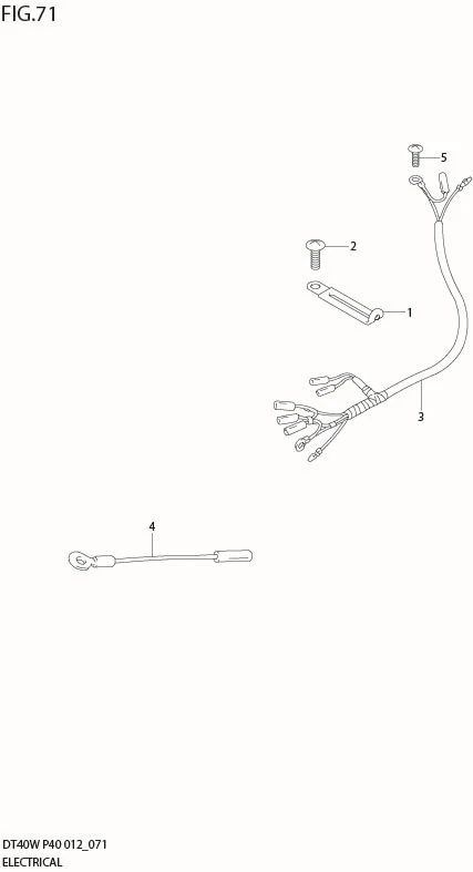 FIG 71  ELECTRICAL (DT40W P90)
