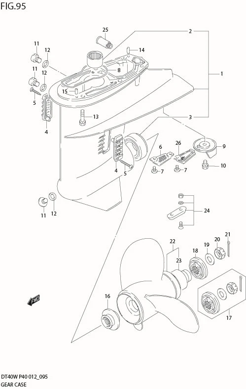 FIG 95  GEAR CASE