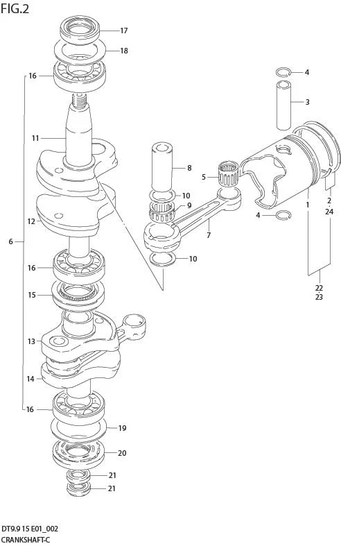 FIG 2   CRANKSHAFT