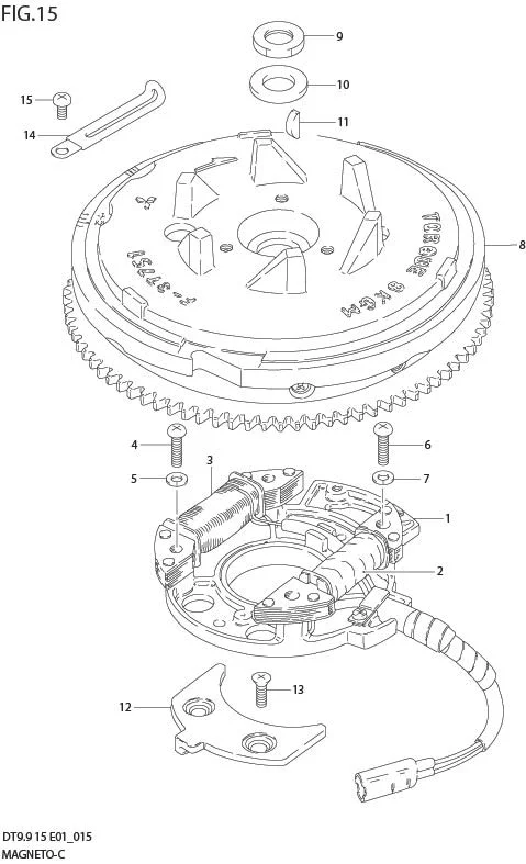 FIG 15  MAGNETO