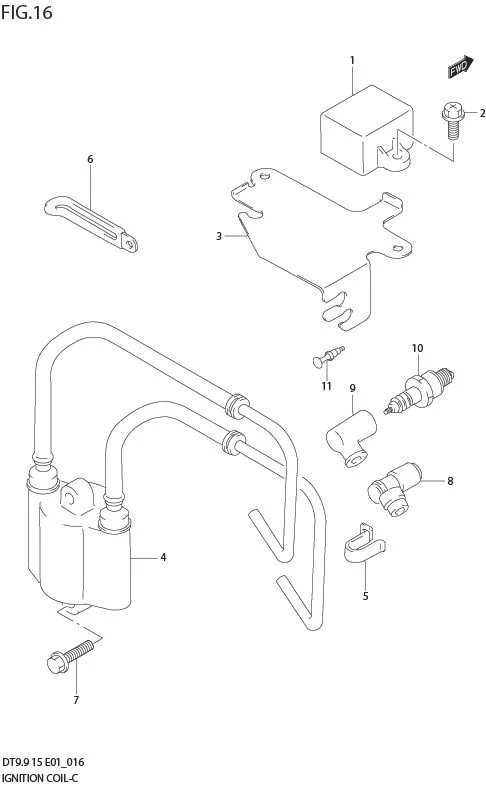 FIG 16  IGNITION COIL