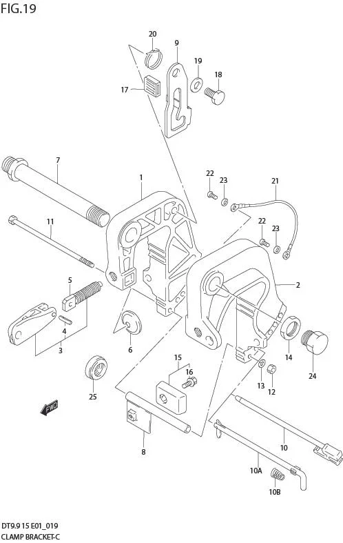 FIG 19  CLAMP BRACKET