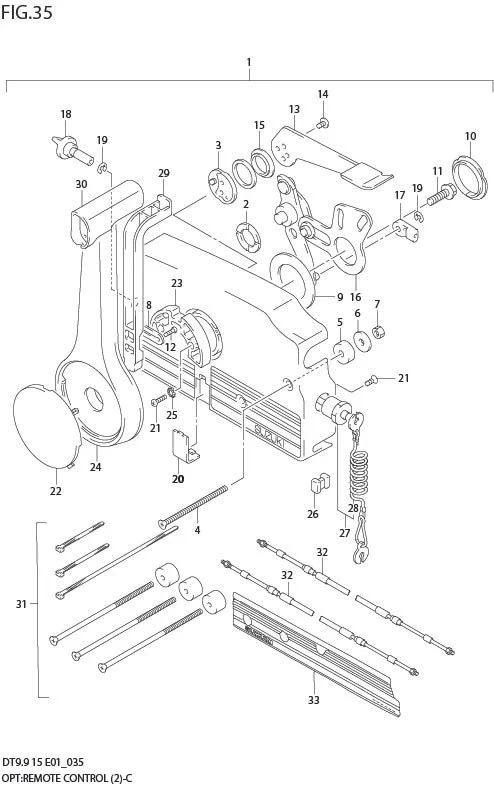 FIG 35  OPT : REMOTE CONTROL (2)