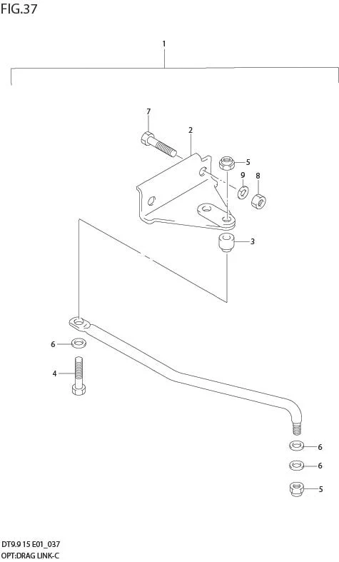 FIG 37  OPT : DRAG LINK
