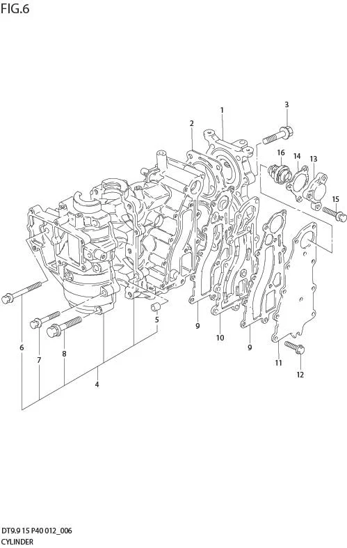 FIG 6   CYLINDER (DT15K P36)