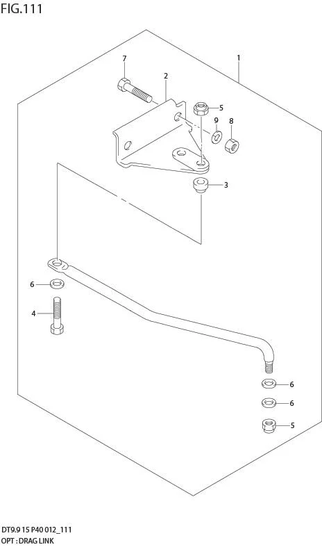 FIG 111 OPT : DRAG LINK