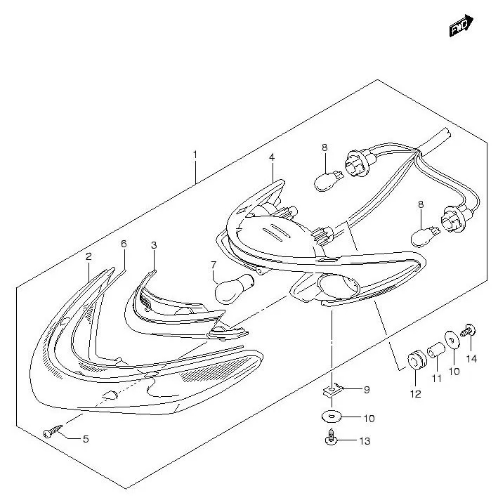 FIG.28 REAR COMBINATION LAMP