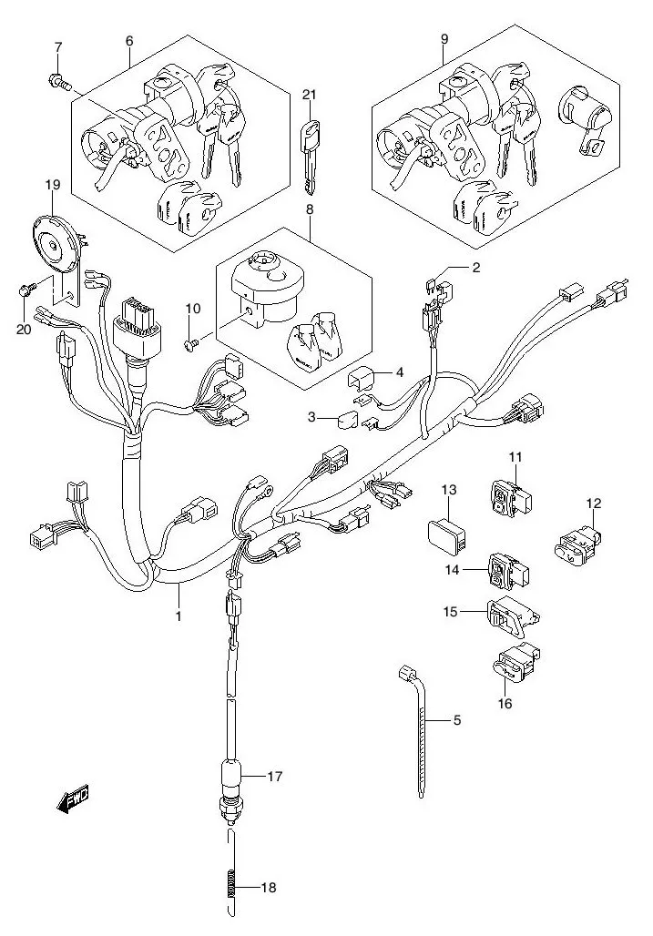 FIG.29 WIRING HARNESS