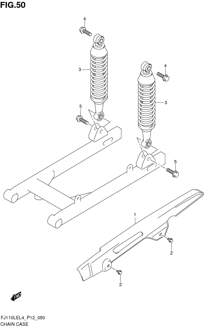 FIG. 50 CHAIN CASE