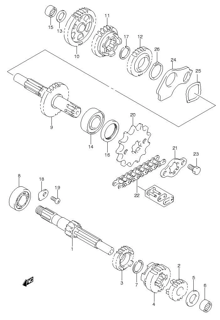 FIG.15 TRANSMISSION