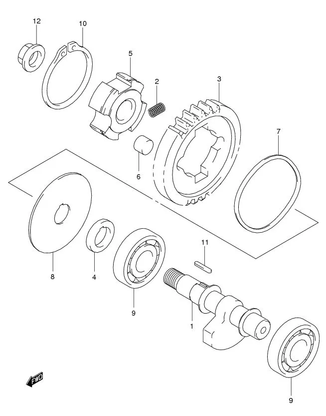 FIG.7 CRANK BALANCER