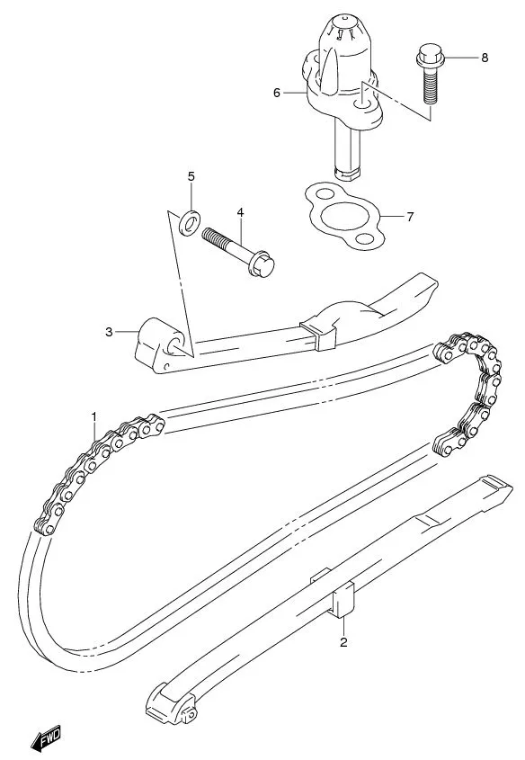 FIG.9 CAM CHAIN