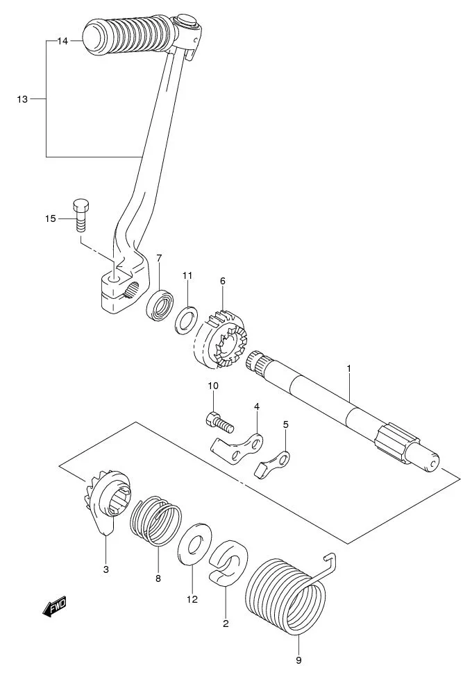 FIG.18 KICK STARTER