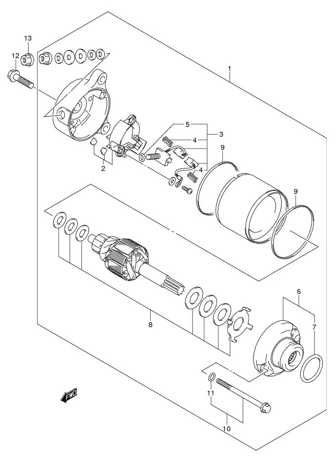 FIG.19 STARTER MOTOR