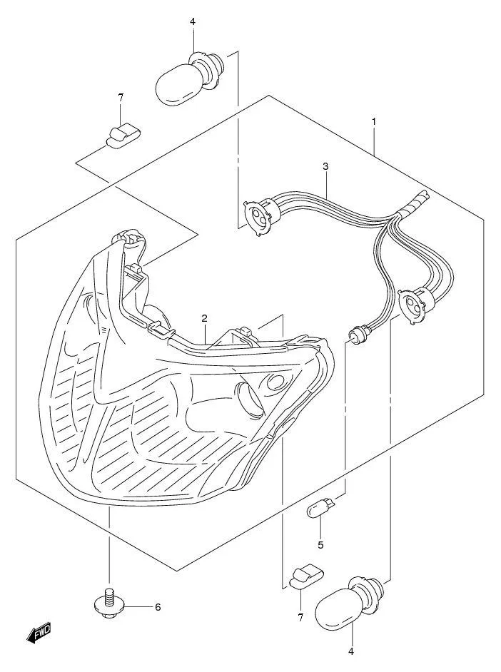 FIG.24 HEAD LAMP