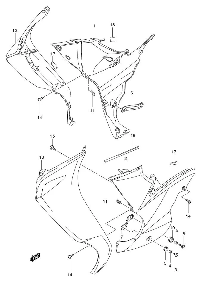 FIG.33 FRONT LEG SHIELD