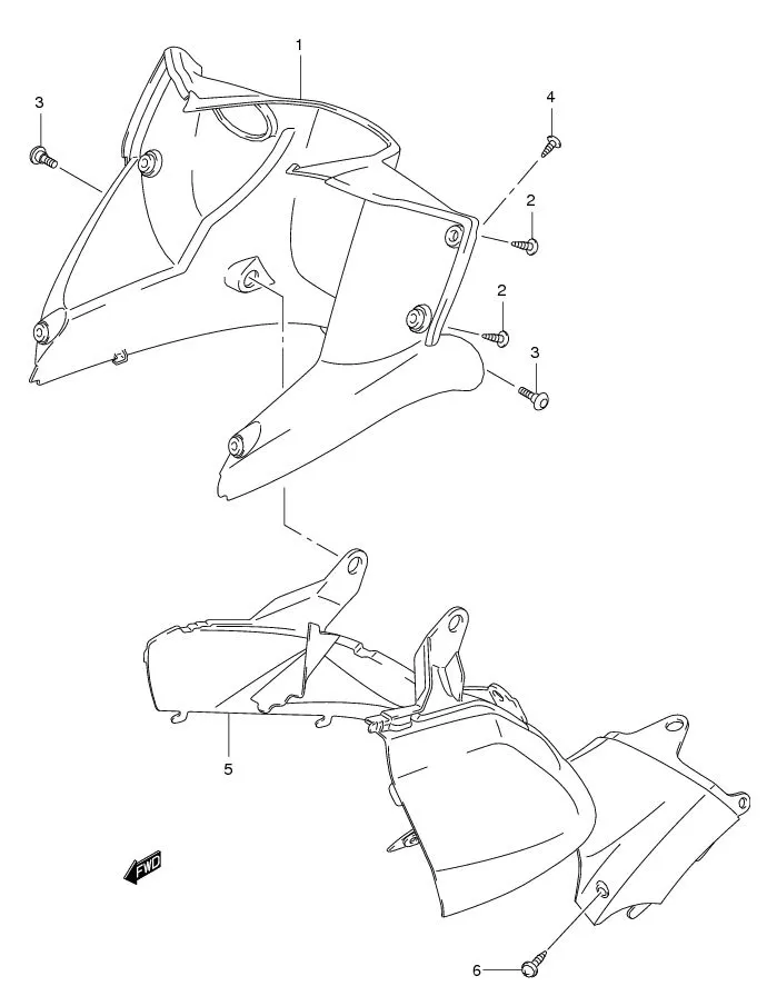 FIG.34 CENTER LEG SHIELD